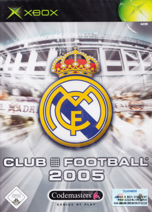 Club Football 2005 - Real Madrid box art