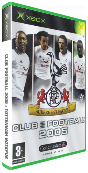 Club Football 2005 - Tottenham Hotspur — box-3D (EU)