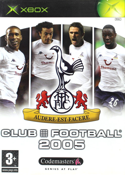 Club Football 2005 - Tottenham Hotspur box art