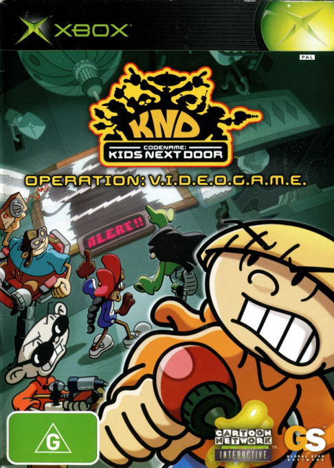 Codename - Kids Next Door - Operation - V.I.D.E.O.G.A.M.E — box-2D (AU)