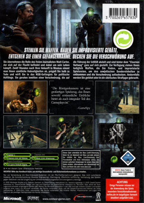 Cold War — box-2D-back (DE)