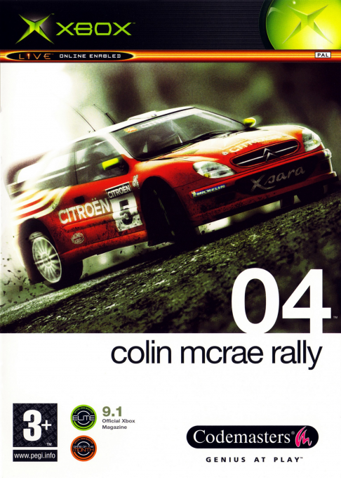 Colin McRae Rally 04 — box-2D (UK)