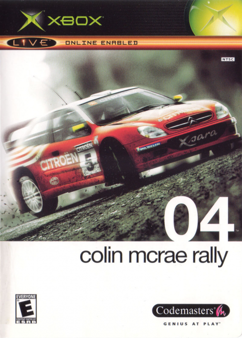 Colin McRae Rally 04 box art