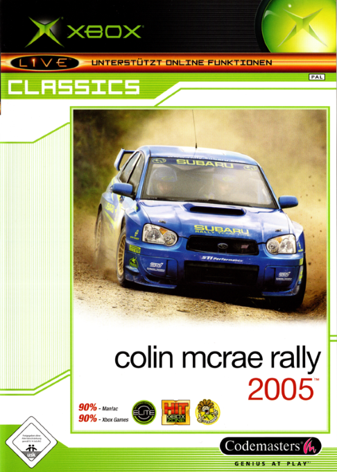 Colin McRae Rally 2005 — box-2D (DE)
