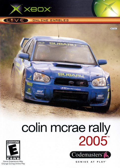 Colin McRae Rally 2005 box art