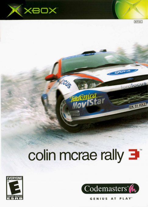 Colin McRae Rally 3 box art