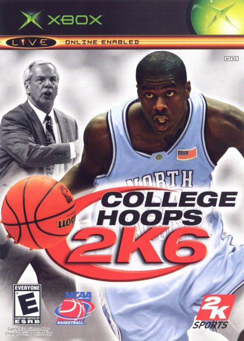 College Hoops 2K6 box art
