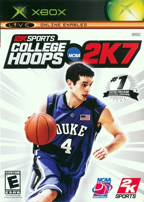 College Hoops NCAA 2K7 box art