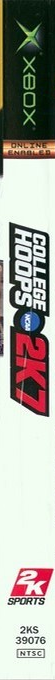 College Hoops NCAA 2K7 — box-2D-side (US)