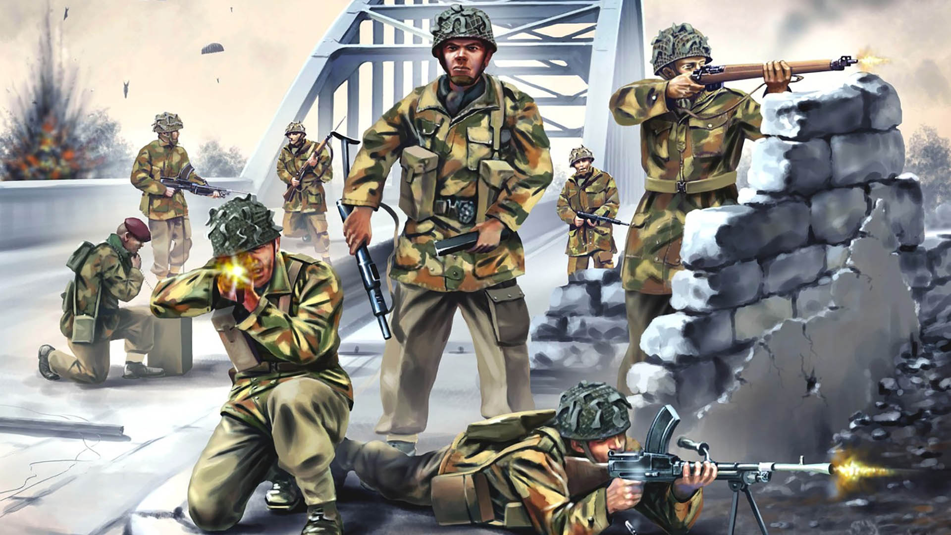 Combat Elite - WWII Paratroopers — fanart