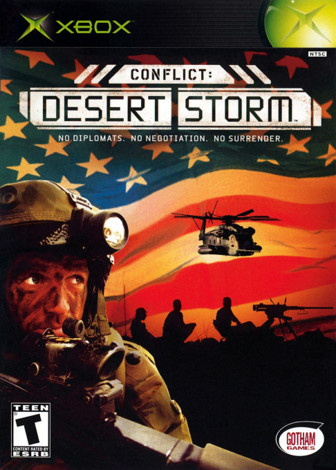 Conflict - Desert Storm box art