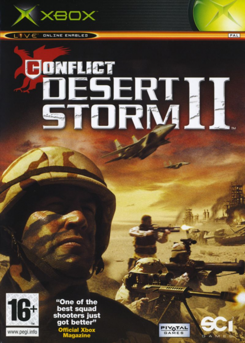 Conflict - Desert Storm 2 — box-2D (EU)