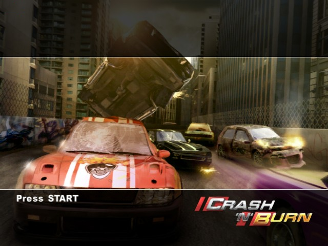 Crash 'N' Burn — sstitle (WOR)