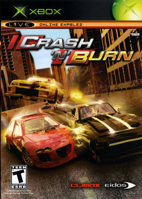 Crash 'N' Burn box art