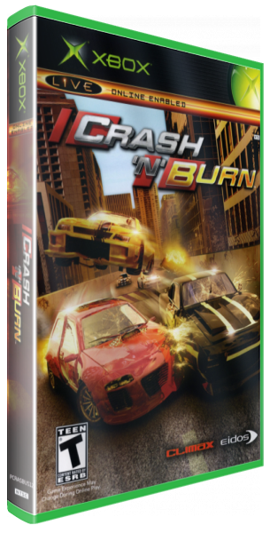 Crash 'N' Burn — box-3D (US)
