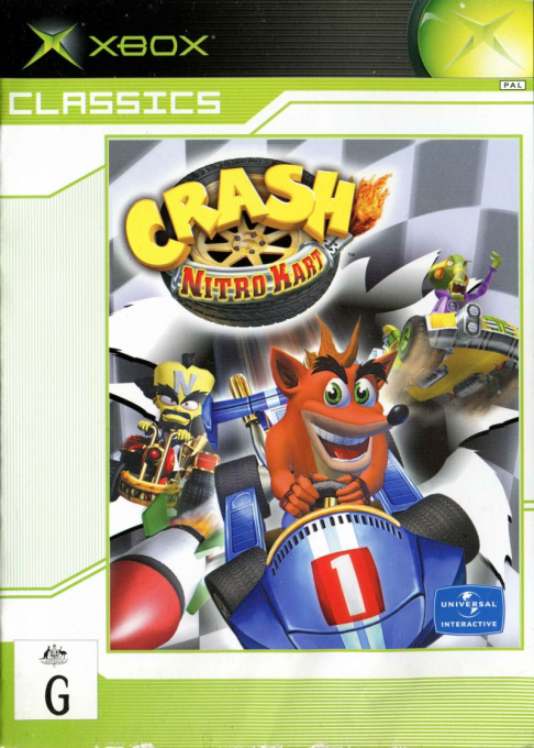 Crash Nitro Kart — box-2D (AU)