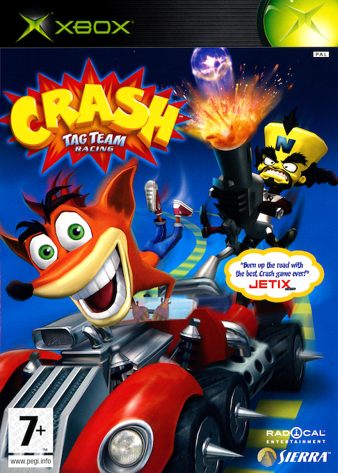 Crash Tag Team Racing — box-2D (EU)
