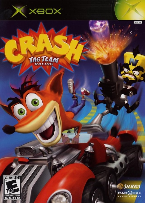 Crash Tag Team Racing box art