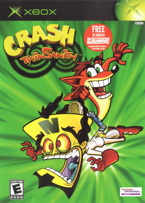 Crash TwinSanity box art