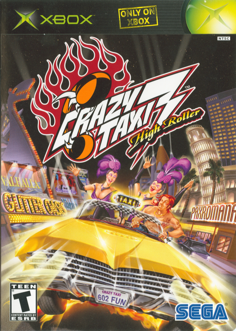 Crazy Taxi 3 box art