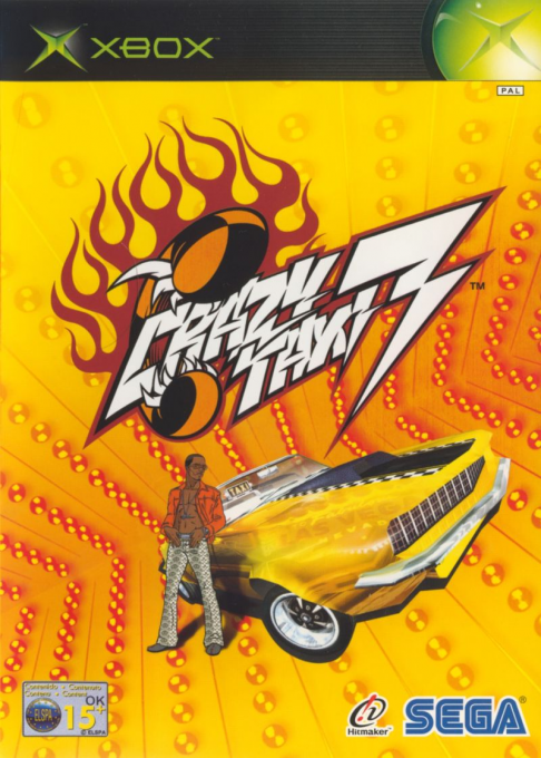 Crazy Taxi 3 — box-2D (UK)