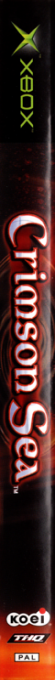 Crimson Sea — box-2D-side (DE)