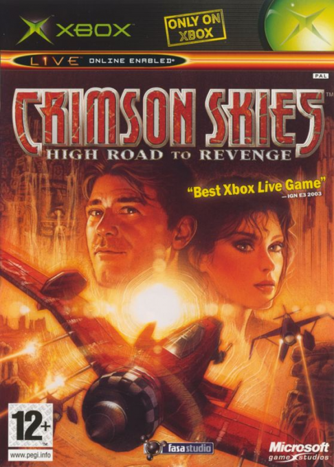 Crimson Skies - High Road To Revenge — box-2D (EU)