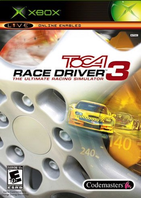 Toca Race Driver 3 box art