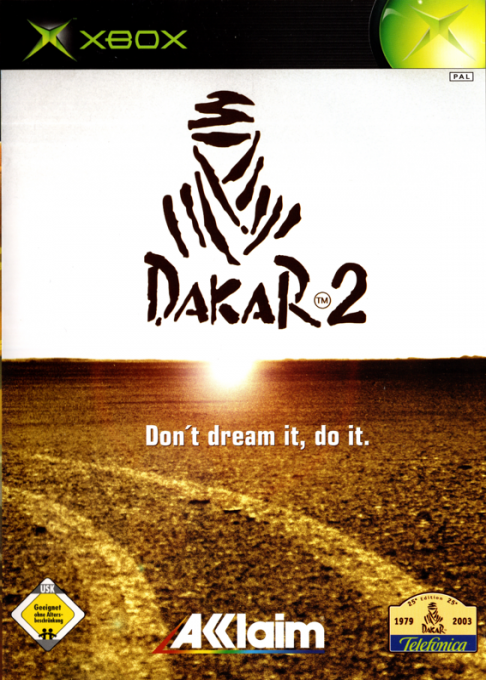 Dakar 2 - The World's Ultimate Rally — box-2D (DE)