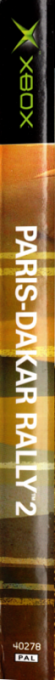 Dakar 2 - The World's Ultimate Rally — box-2D-side (DE)