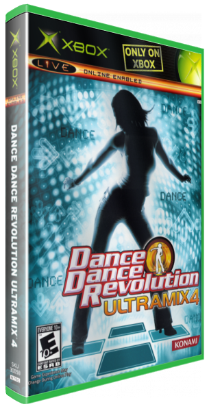 Dance Dance Revolution Ultramix 4 — box-3D (US)