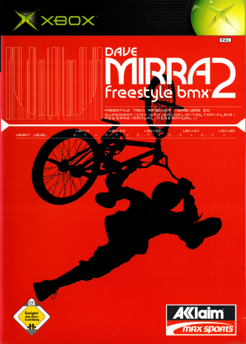 Dave Mirra Freestyle BMX 2 — box-2D (DE)