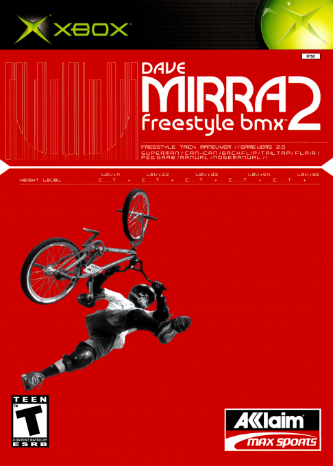 Dave Mirra Freestyle BMX 2 box art