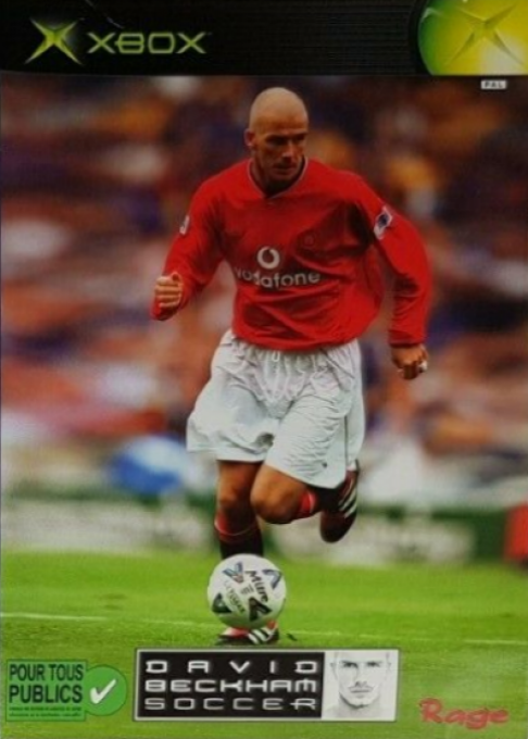 David Beckham Soccer box art