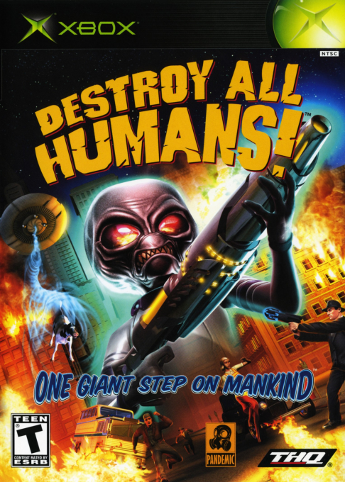 Destroy All Humans ! box art
