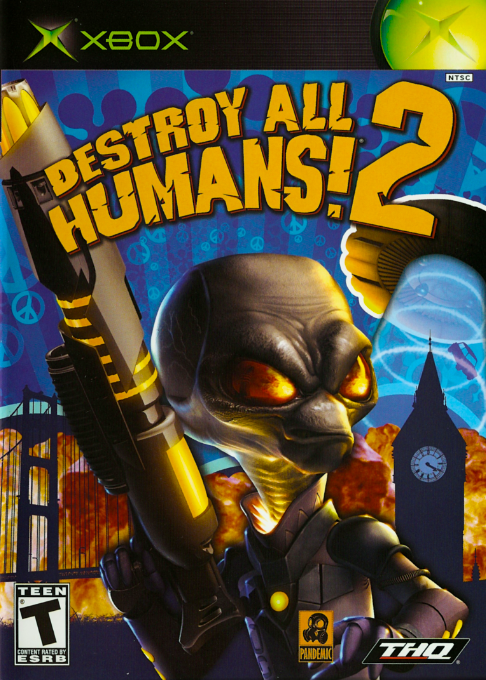 Destroy All Humans ! 2 box art