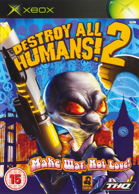 Destroy All Humans ! 2 — box-2D (UK)