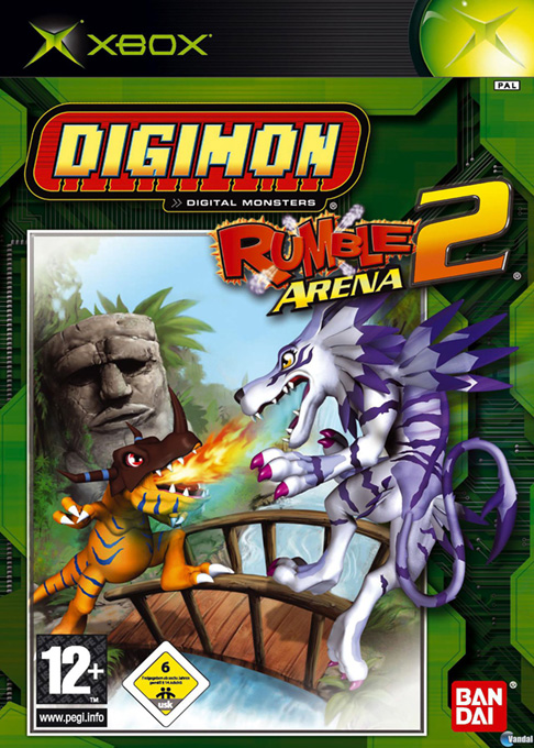 Digimon - Rumble Arena 2 — box-2D (DE)