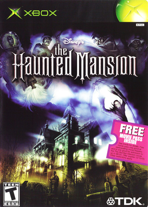 Haunted Mansion, The box art