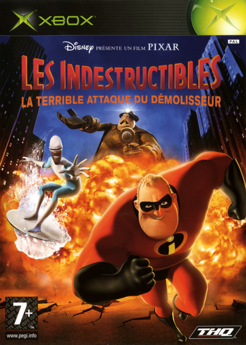 Incredibles, The - Rise Of The Underminer — box-2D (FR)