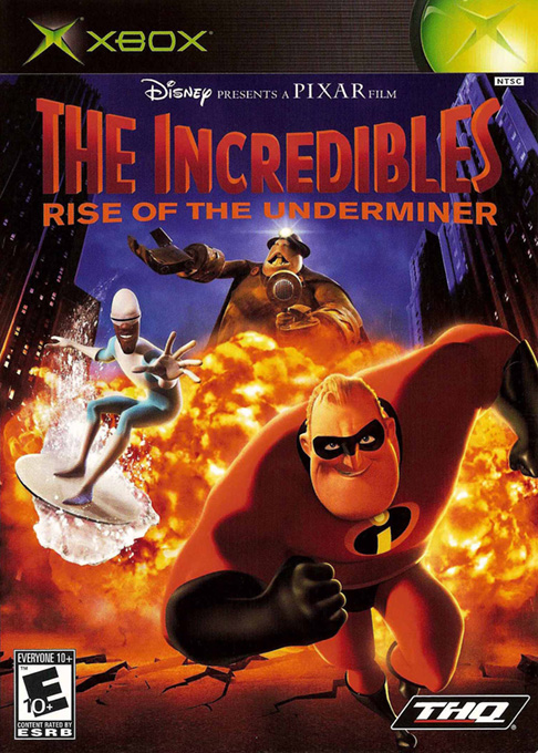 Incredibles, The - Rise Of The Underminer box art