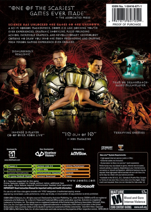 Doom 3 — box-2D-back (AME)