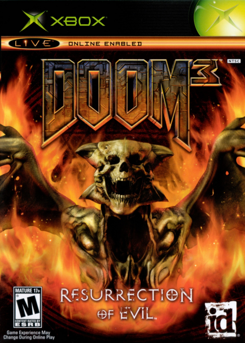 Doom 3 - Resurrection Of Evil box art