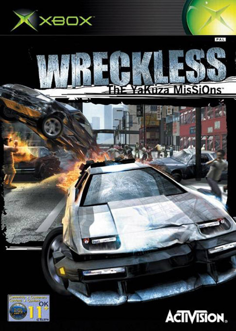 Wreckless - The Yakuza Missions — box-2D (UK)