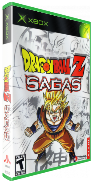 Dragon Ball Z - Sagas — box-3D (US)