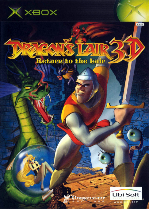 Dragon's Lair 3D - Return To The Lair box art