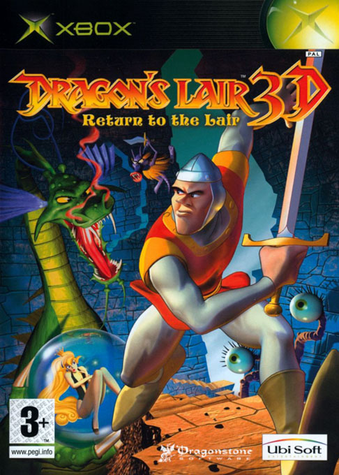 Dragon's Lair 3D - Return To The Lair — box-2D (EU)