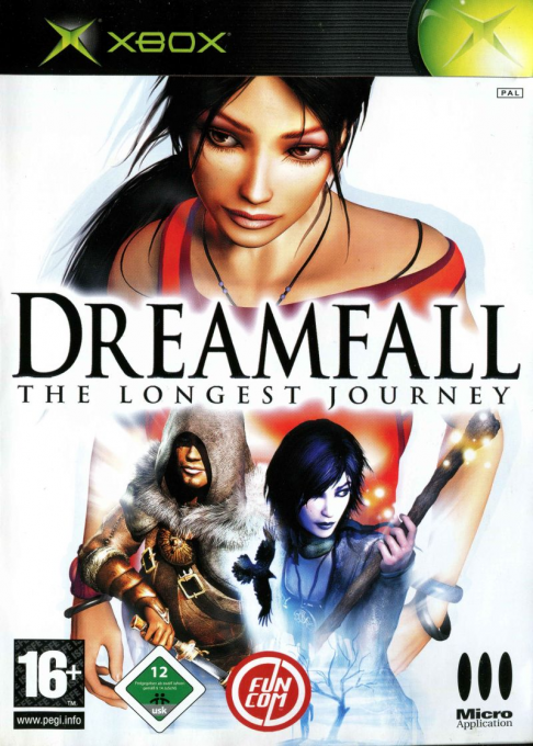 Dreamfall - The Longest Journey — box-2D (DE)