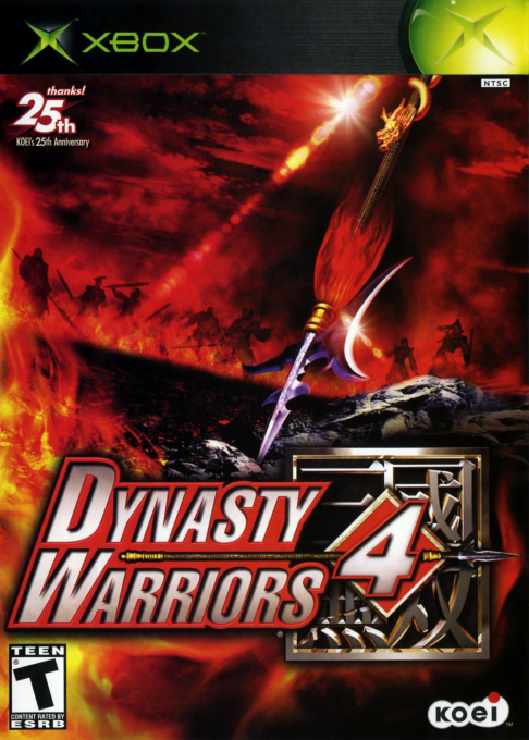 Dynasty Warriors 4 box art