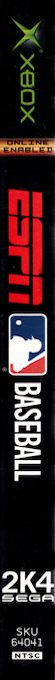 ESPN Baseball — box-2D-side (US)